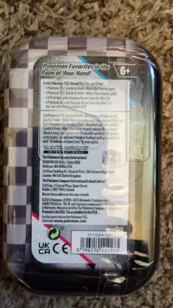 Pokemon 40 tins 80 packs Sealed Unova Black Bolt&White Flare Mini Tin SEALED BOX - Image 4