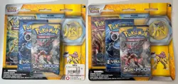 2 Pokemon TCG Raikou Legendary Beast Pin Collection Blister Packs SEALED - Image 1
