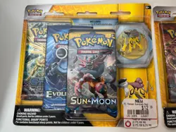 2 Pokemon TCG Raikou Legendary Beast Pin Collection Blister Packs SEALED - Image 2