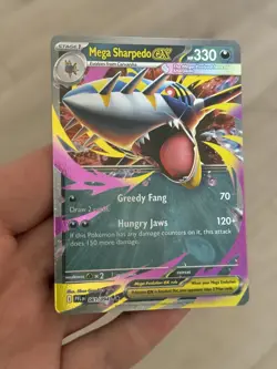 Mega Sharpedo ex 061/094 - Phantasmal Flames - Double Rare - Pokemon Card - Image 1