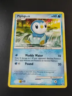 Piplup 85/127 Platinum Pokemon Non Holo - Image 1