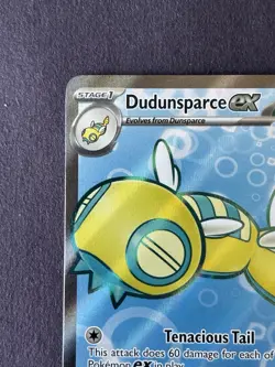 Pokemon Dudunsparce EX Journey Together #178/159 Ultra Rare Full Art Holo NM - Image 3