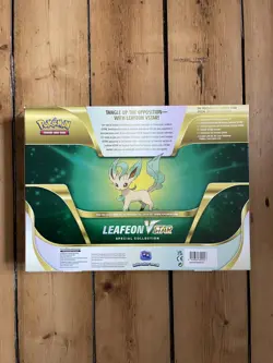 Pokemon Leafeon VSTAR Special Collection Box - Sealed - Promo + 4 Boosters UK - Image 2