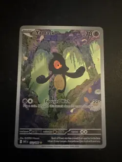 Yamask 122/086 Illustration Rare SV: White Flare Pokemon TCG NM - Image 1