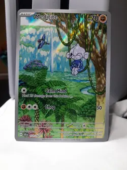 Meditite Pokemon TCG Sv07: Stellar Crown #153/142 - Image 1