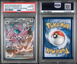 Pokemon Team Rocket's Nidoking EX Destined Rivals 233/182 PSA 10 - Image 3