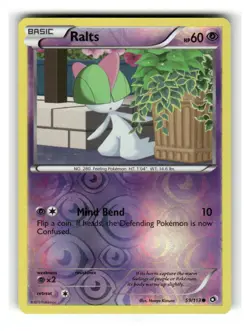 Ralts 59/113 Common Legendary Treasures Pokemon Reverse Holo Lightly Played - Image 1