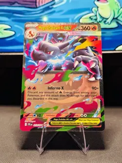 Pokemon Mega Charizard Ex 013/094 Phantasmal Flames Double Rare - Image 1