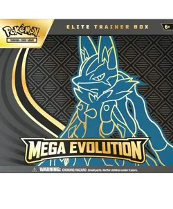 Pokemon TCG Mega Evolution Mega Lucario Elite Trainer Box ETB NEW Factory Sealed - Image 1