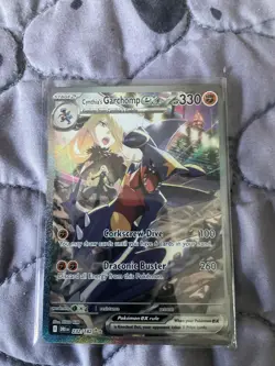 Pokemon TCG Cynthia's Garchomp ex 232/182 Sv10: Destined Rivals Holo - Image 3