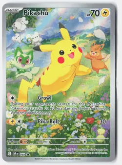 Pikachu 088 Holo Promo Scarlet & Violet Promo Pokemon NM - Image 1
