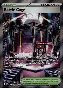 Battle Cage - 116/094 - ME02: Phantasmal Flames Pokemon TCG Card Holo Foil NM - Image 1