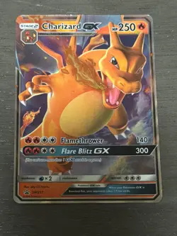 Pokemon TCG Charizard GX SM211 Black Star Promo Sun & Moon NM-MT - Image 1