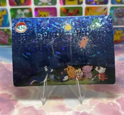 Pokemon Charizard Vintage Pocket Monsters Vending HOLO Prism Sticker 98 Nintendo - Image 5