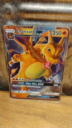 CHARIZARD GX Black Star Promo POKEMON Full-Art Holo 2019 Trading Card SM211 - Image 1