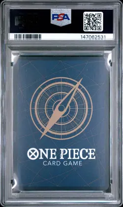 2025 ONE PIECE OP07-073 BANDAI CARD GAMES FEST 25-26 MONKEY D LUFFY PROMO PSA 10 - Image 2