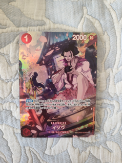 Izo (SP Alt Art) Japanese OP03-003 R 500 Years in the Future ONE PIECE TCG - Image 1