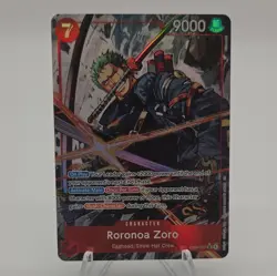 Bandai One Piece Roronoa Zoro EB04-007 Super Rare Foil Alt Art - Image 1