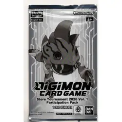 Digimon Card Game Tournament 2026 Vol 1 Participation Pack English Sealed - Image 1