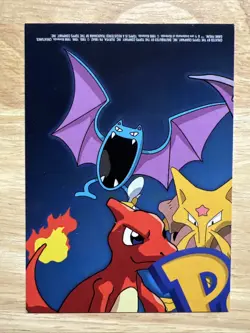 1999 Pokemon TV Animation Series 1 Complete Puzzle Set of 9 Cards & Checklist - Image 2