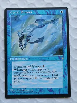 Mystic Remora, Ice Age, Regular, Magic the Gathering, MTG - Image 1