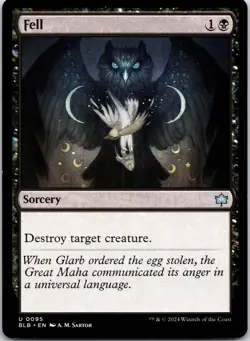 Fell 95 Uncommon Bloomburrow Magic: The Gathering Near Mint - Image 1