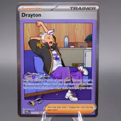 Drayton 172/131 Special Illustration Rare SV: Prismatic Evolutions Pokemon TCG - Image 1