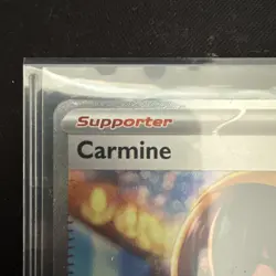 Pokemon TCG Carmine Holo Card 217/167 Twilight Masquerade - Image 4