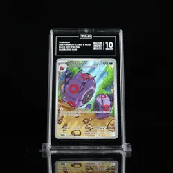 ‼Pokemon Whirlipede 133/086: Black Bolt Holo TAG GRADE 10! SAME DAY SHIP!💨 - Image 1