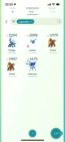 Pokemon Go (Stage 41 ) Shiny Legendary Suicune ( 8 Shinys ) - Image 3