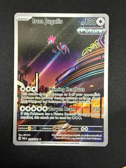 Iron Jugulis - 216/182 - Illustration Rare Paradox Rift - Pokemon (NM) - Image 1