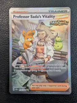 Professor Sada's Vitality - 256/182 Paradox Rift (Pokemon) Illustration Rare - Image 1