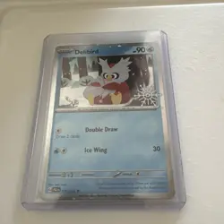Delibird PAL 2025 Pokemon Holiday Stamped Promo Cards 046/193 Holiday - Image 1