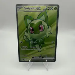 Pokemon TCG Sprigatito ex 251/217 Ascended Heroes Full Art Holo Ultra Rare - Image 1