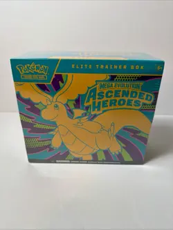 Pokemon Mega Evolution Ascended Heroes Elite Trainer Box ETB Sealed TCG - Image 2