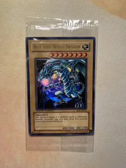 Blue-Eyes White Dragon JMP-EN001 Rare Yu-Gi-Oh! Swedish Promo yugioh YGO SEALED - Image 1