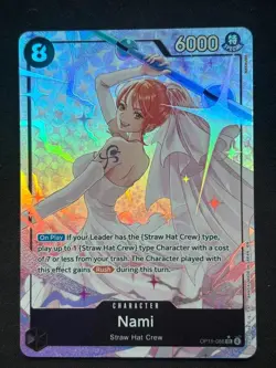 Nami OP15-086 ENG NM SPEDIZIONE ASSICURATA ONE PIECE CARTA RAW - Image 1