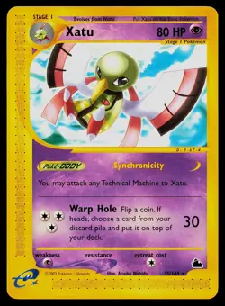 Pokemon Card Xatu 35/144 Skyridge Rare - Image 1