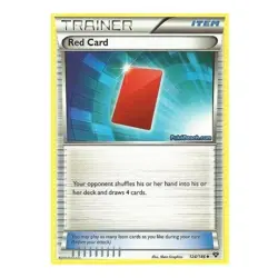 3x Red Card Non-Holo 124/146 XY Base Set Trainer Pokemon Cards M/NM - Image 1