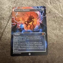 Portal to Phyrexia - Custom Art MTG Magic The Gathering Playtest Card - Image 1