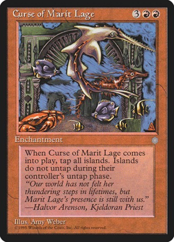 MTG - Curse of Marit Lage - Ice Age - Magic the Gathering - Image 1