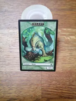 Magic : The Gathering - Jeton Bete (Beast Token) - Image 1