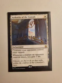 Magic TCG MtG - Authority of the Consuls - NM - Image 1