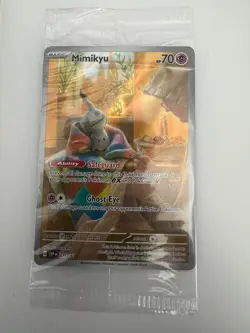 Mimikyu 075 Black Star Promo - Scarlet & Violet - Sealed ETB Promo - Pokemon TCG - Image 1