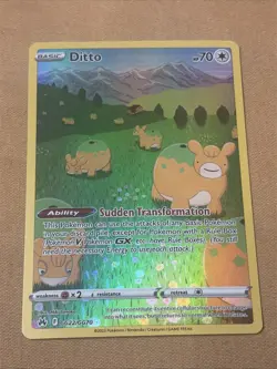 Ditto GG22/GG70 Crown Zenith Galarian Gallery Ultra Rare NM Pokemon TCG - Image 1