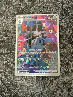 Banette 234/217 Ascended Heroes Illustration Rare Full Art Holo Pokemon TCG MINT - Image 1