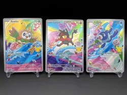 Pokemon TCG 2026 Gen 7 Rowlet Litten Popplio Lot First Partner - Image 1