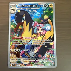 Ionos Kilowattrel 163/159 Journey Together Illustration Rare Pokemon NM - Image 1
