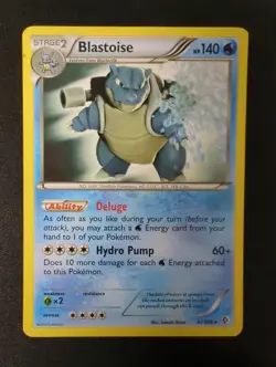 Pokemon TCG - BLASTOISE - 31/149 - RARE - BW: BOUNDARIES CROSSED (2012) - Vlp - Image 1