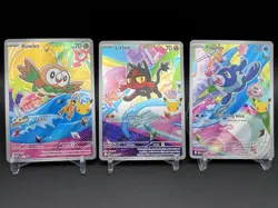 Pokemon TCG 2026 Gen 7 Rowlet Litten Popplio Lot First Partner - Image 1